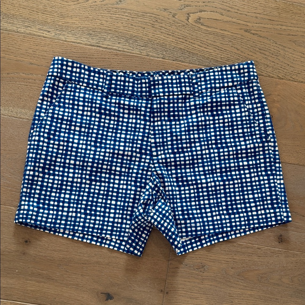 Tommy Hilfiger Blue and White Patterned Garment
